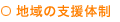 地域の支援体制
